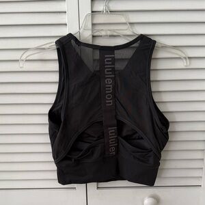 lululemon athletica Black Tank Top